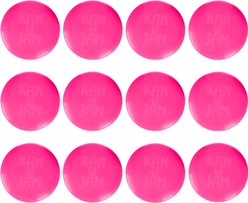 KanJam - Disc - Hot pink - Set of 12