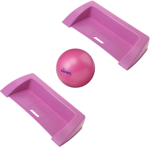 Kerbyset - 2 Kerby's + 1 ball - Pink