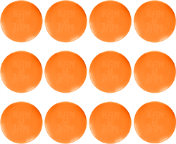 KanJam - Disc - Orange - Set of 12