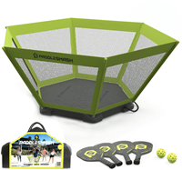 PaddleSmash - PaddleSmash set - 4 rackets, gamefield, 2 balls