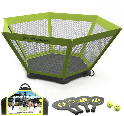 PaddleSmash - PaddleSmash set - 4 rackets, gamefield, 2 balls