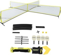 Crossnet - Pickleball set - Adjustable in standard net or Crossnet